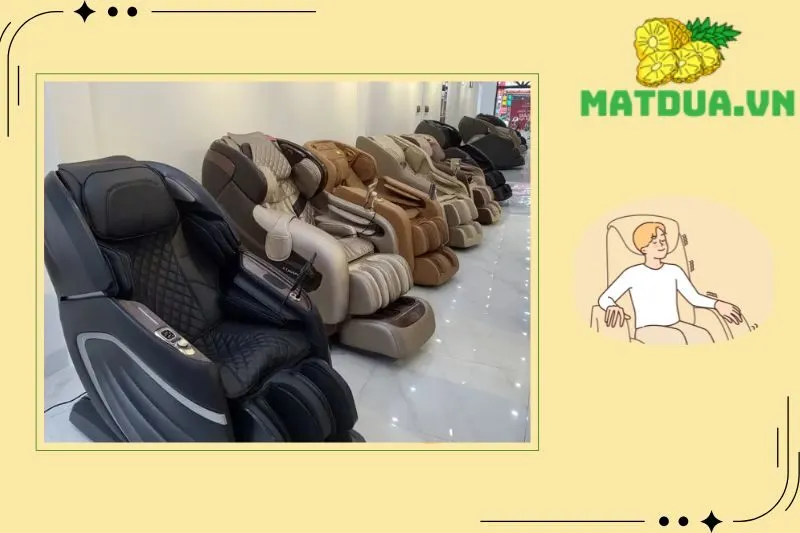 Địa chỉ mua ghế massage Hà Nam với chính sách bảo hành tốt