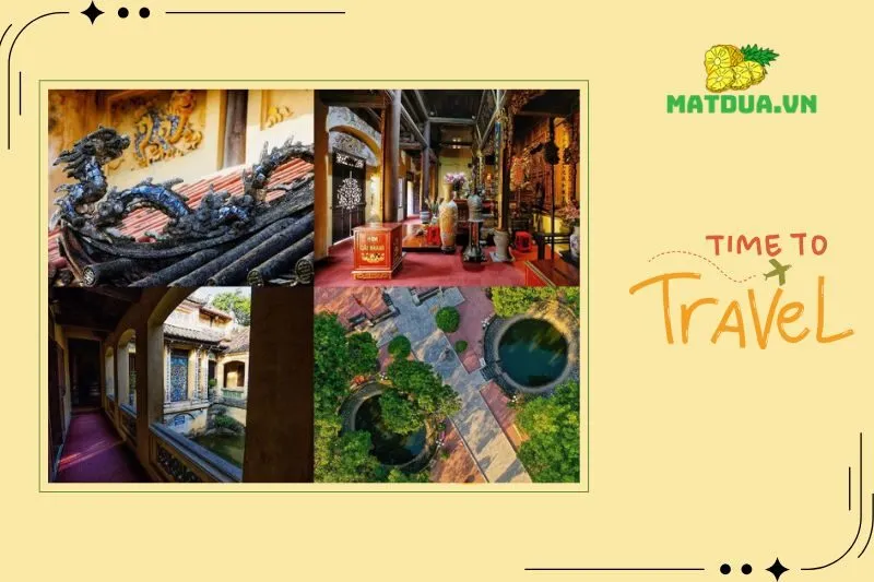 Kiến trúc độc đáo của Đền Trần Thương
