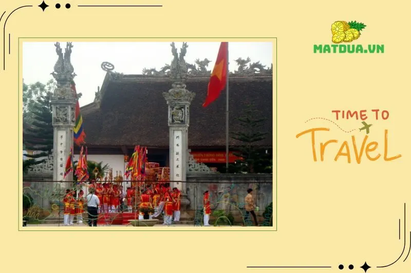 Lễ hội truyền thống tại Đình đá Tiên Phong