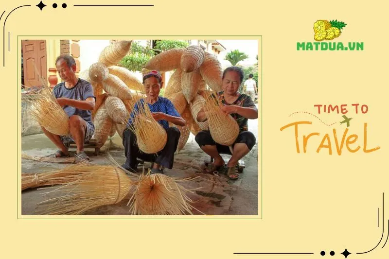 Lịch sử và sự phát triển của làng mây tre đan Ngọc Động Hà Nam
