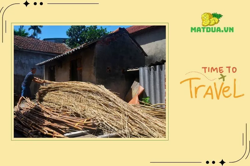 Nghề mây tre đan tại Ngọc Động: Nguyên liệu, kỹ thuật và sản phẩm nổi bật