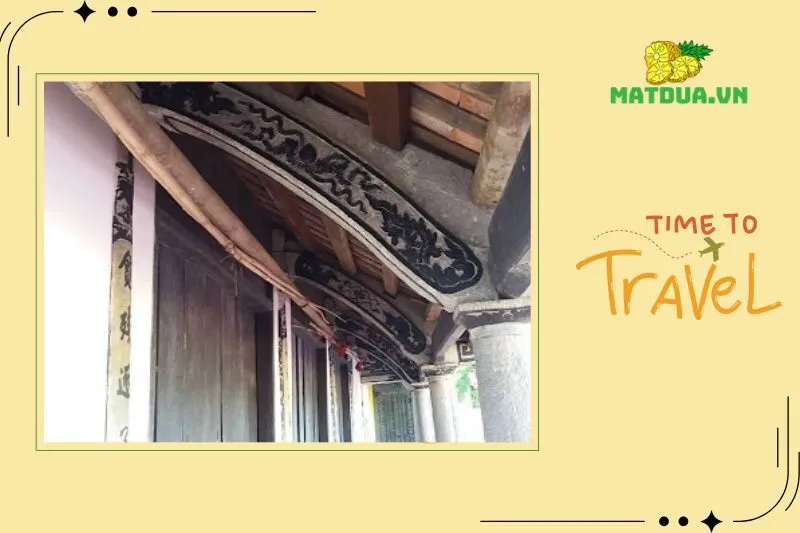 Nghệ thuật chạm khắc tại Đình đá Tiên Phong