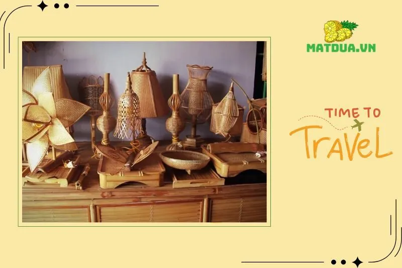 Sản phẩm mây tre đan Ngọc Động trên thị trường trong nước và quốc tế